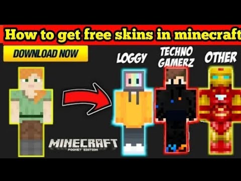 Dizard Playz - How to get free skins in minecraft || Free skins || Minecraft || dizard 99