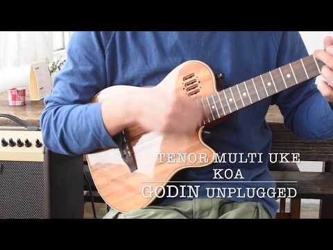 Демонстрация звучания укулеле Godin Multi Uke Koa