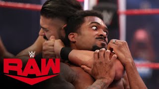Montez Ford vs Andrade: Raw Aug 17 2020