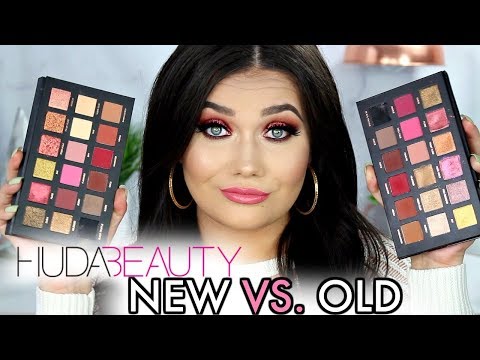 HUDA BEAUTY REMASTERED ROSE GOLD Palette | OLD VS. NEW Comparison Review