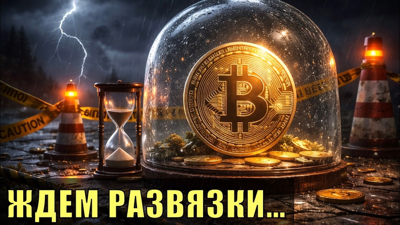 Биткойн: затишье перед бурей. Остается только переждать ее.