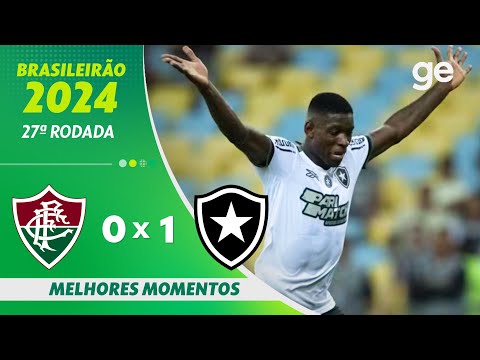 Gols e lances de Fluminense x Botafogo