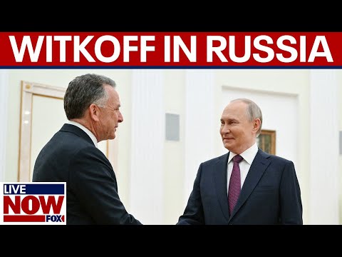President Trump's envoy Steve Witkoff lands in Russia ahead of Ukraine ceasefire deadline
