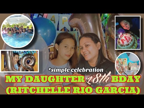 MY DAUGHTER SIMPLE 18TH BIRTHDAY - MADAM GELAY | VLOG #89