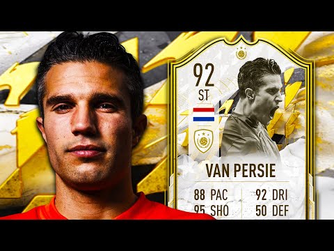 WORTH THE SBC? 🤔 92 ICON MOMENTS VAN PERSIE PLAYER REVIEW - FIFA 22 ULTIMATE TEAM