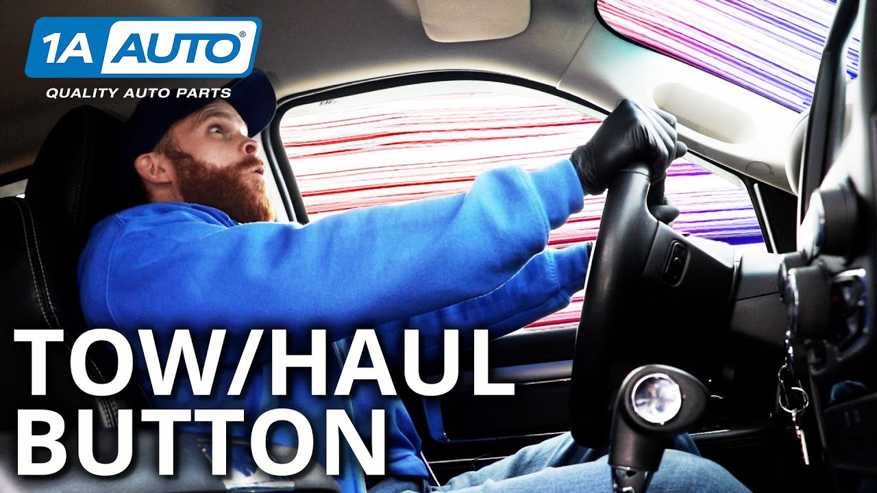 Use the Tow/Haul Button on Your Truck for Better Performance!