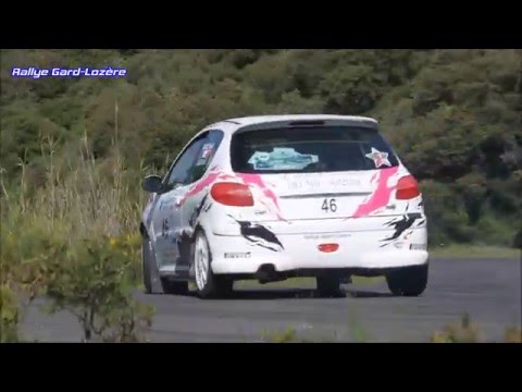 Rallye Du Printemps 2016 Benoit Gourdouze/Stewe Gallusser Peugeot 206 A7