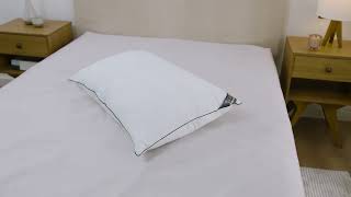 Vídeo de Travesseiro Altenburg Antistress com Fios de Carbono e Suporte Firme 50x70 cm