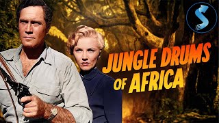 Jungle Drums of Africa  Full Adventure Movie  Clay