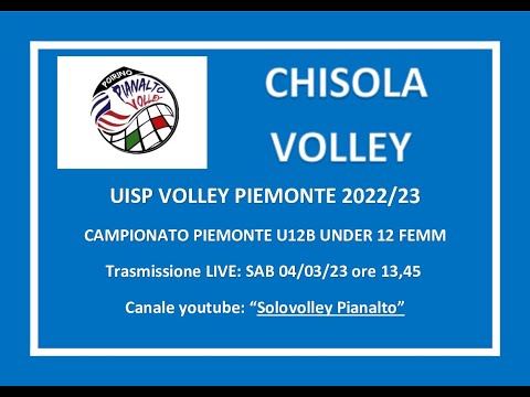 PIANALTO U12F BLU  Poirino- CHISOLA VOLLEY _ UISP PIEMONTE VOLLEY_ 2022/23 2a fase Under 12 Fem
