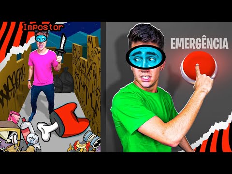 JOGAMOS AMONG US NA VIDA REAL EM UMA FÁBRICA ABANDONADA! - (Impostor IQ 999)