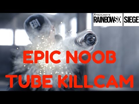NOOB TUBE IN RAINBOW SIX SIEGE - Ultimate humiliation, ash breaching round kill!