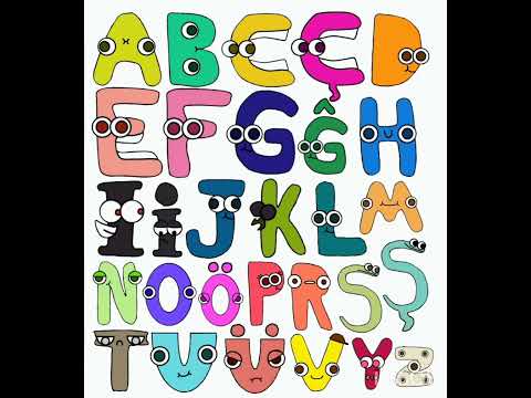 Turkish Alphabet Lore Spanish HKTITO Style
