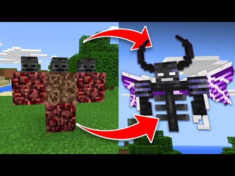 How to Spawn the Wither DEMON BOSS in Minecraft Pocket Edition