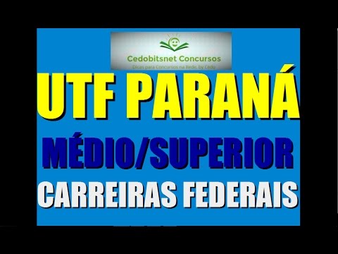 UTFPR PARANÁ CONCURSO PÚBLICO PROVAS QUESTÕES SIMULADO CURSO APOSTILA UNIVERSIDADE TECNOLÓGICA PR