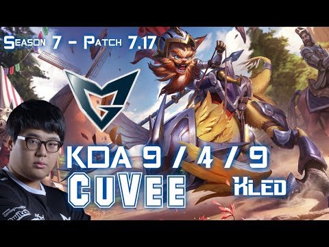 SSG CuVee KLED vs TRUNDLE Top - Patch 7.17 KR Ranked