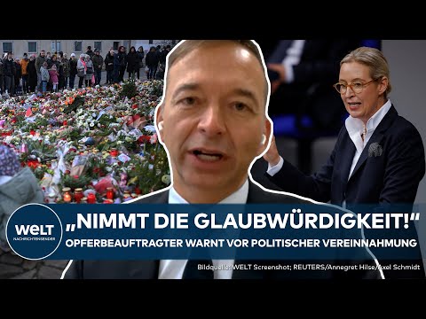 Video Thumbnail: ANSCHLAG IN MAGDEBURG: Opferbeauftragter warnt vor Vereinnahmung durch AFD und andere
