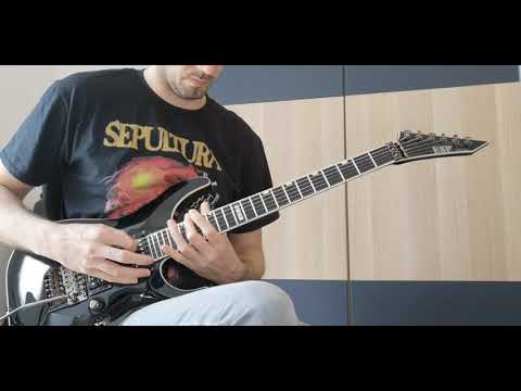 Warbringer - The Black Hand Reaches Out Guitar Cover (with solos)