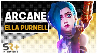 Ella Purnell Interview: Arcane League of Legends video