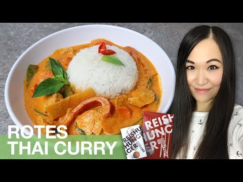 RECIPE: Red Thai Curry with Chicken and Vegetables | Thai Cooking