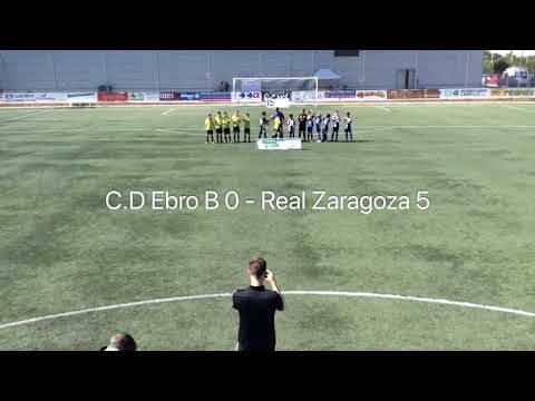 RESTV / C.D Ebro B 0 - Real Zaragoza 5 / ALEVÍN / 1a Fase