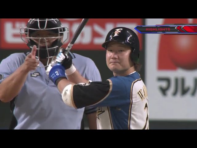 8/1 ファイターズ対バファローズ ハイライト