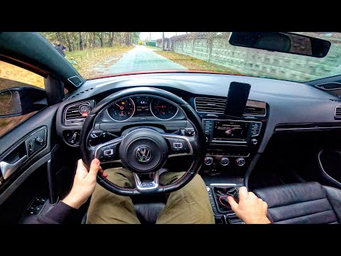 2015 Volkswagen Golf GTI (stage 1 310hp) - POV TEST DRIVE
