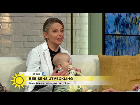 Barnläkaren: Så tränar du styrkor och färdigheter med din bebis - Nyhetsmorgon (TV4)
