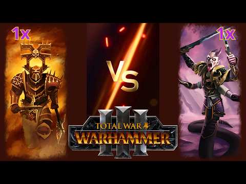 Can Champions of Slaanesh Beat Chosen of Khorne (Dual Weapons) in Total War: Warhammer 3?