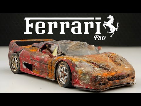 Restoration Abandoned Ferrari F50 - UNBELIEVABLE Transformation!