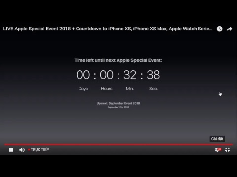 Apple Special Event 2018 - iPhone 9, iPhone XS, iPhone XS Max Introduction HD +  Countdown