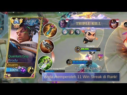 AUTO WIN STREAK! BEGINI CARA MASUK WAR PAKAI BRODY VERSI GW!