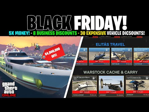 INSANE GTA ONLINE BLACK FRIDAY DISCOUNTS! (Best Sales of 2025) + 5X MONEY & MORE | Weekly Update