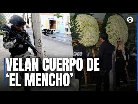 Blindan funeraria en Guadalajara por velorio de 'El Mencho'