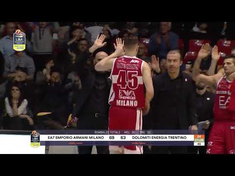 HIGHLIGHTS / EA7 Emporio Armani Milano - Dolomiti Energia Trentino 88-80