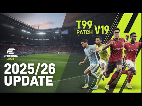 PES 2017 Updated to 2025/26! T99 Patch V19 FULL REVIEW + Installation Guide | PES 2017 T99 Patch V19