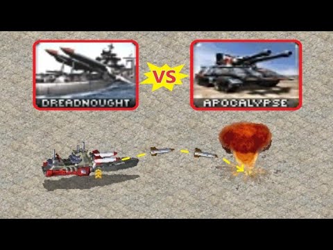 if Dreadnought was a Tank... vs Apocalypse - Red Alert 2