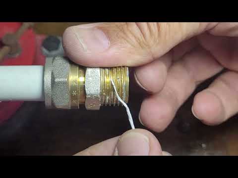 Non sbagliare a mettere il teflon, tecnica perfetta. #diy #tutorial #idraulica