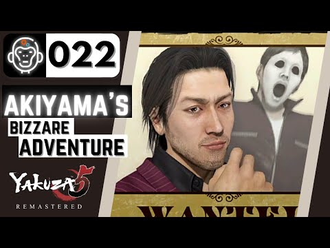 AKIYAMA'S BIZZARE ADVENTURE | Yakuza 5 Remastered #22 — Part 3 Chapter 3 Closing In