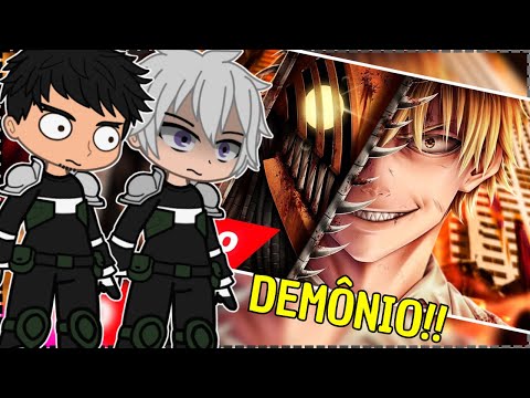 👿🪚🩸Kaiju no 8 React a Rap do Denji (Chainsaw Man) - O MALDITO DEMÔNIO DA MOTOSSERRA | NERD HITS👿🪚🩸