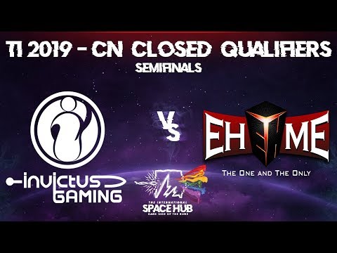 Invictus vs EHOME Game 2 - TI9 CN Regional Qualifiers: Semifinals