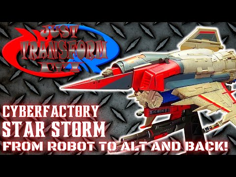 JUST TRANSFORM IT!: Cyberfactory Star Storm (Starscream)