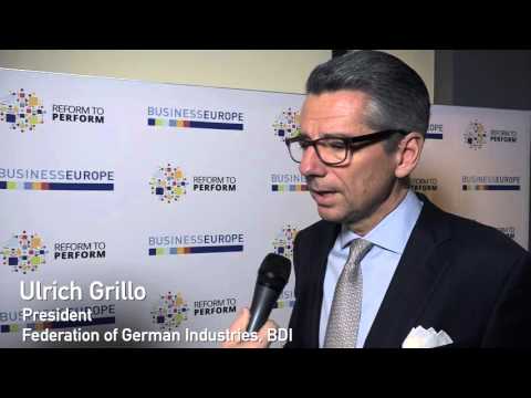 BusinessEurope Day 2016 - Reform to perform - Interview of Mr Grillo on Schengen