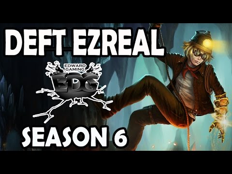 Deft EZREAL vs CAITLYN Ranked Challenger Korea