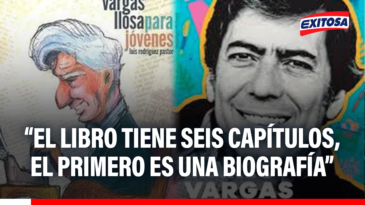 🔴🔵‘Mario Vargas Llosa para jóvenes’ detalla su vida y su división esquemática, según su autor