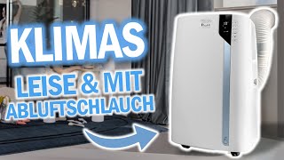 Beste MOBILE KLIMAGERÄTE mit Abluftschlauch und LEISE !