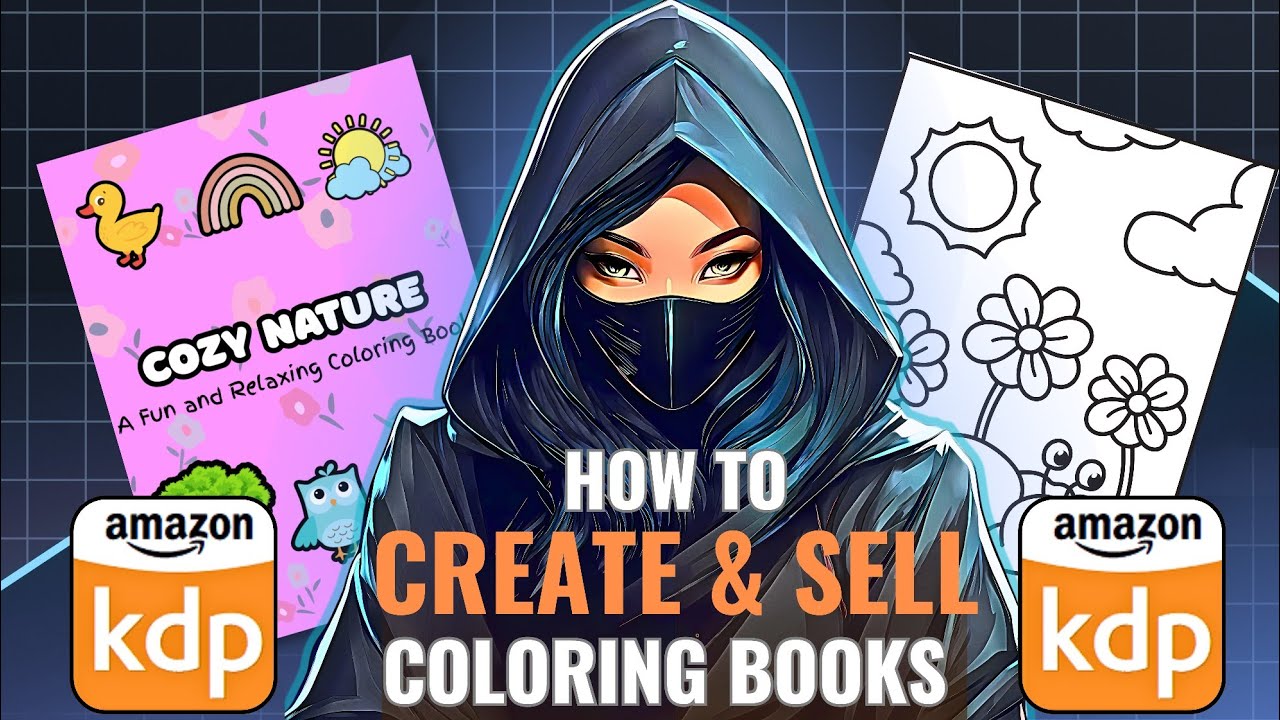 How to Create an Amazon KDP Coloring Book that Actually Makes Money
