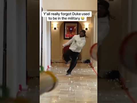 Y’all really forgot Duke used to be in the military 😭#dukedennis #military #funny  #amp #twitch