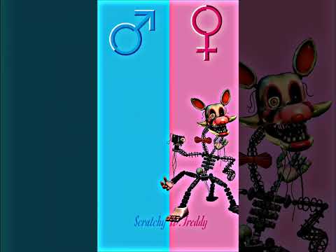 FNaF Male x Female edit (Foxy x Mangle the Other Version) #fnaf #shorts