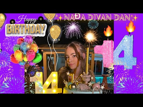 NAĐA DIVAN DAN! NAJLEPŠA ŽURKA DO SADA! *zaplakala*